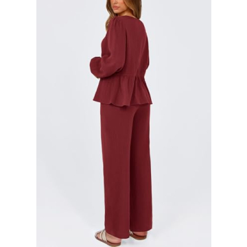 PRETTYGARDEN Women's Cozy Two Piece Loungewear Set