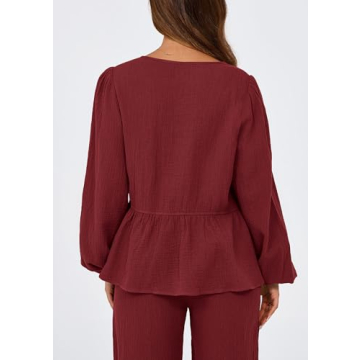 PRETTYGARDEN Women's Cozy Two Piece Loungewear Set