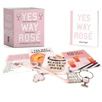 Yes Way Rosé Mini Kit: With Wine Charms, Drink Stirrers, and Recipes for a Good Time (RP Minis)