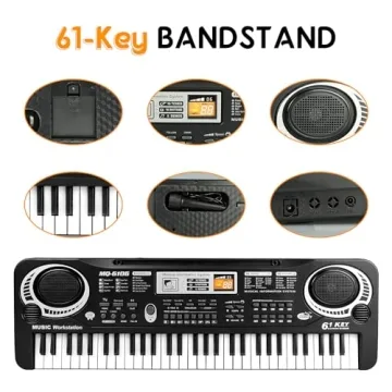 61-Key Electronic Piano Keyboard for Beginners