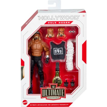 Ultimate Edition Hulk Hogan Action Figure 6 Inch Collectible