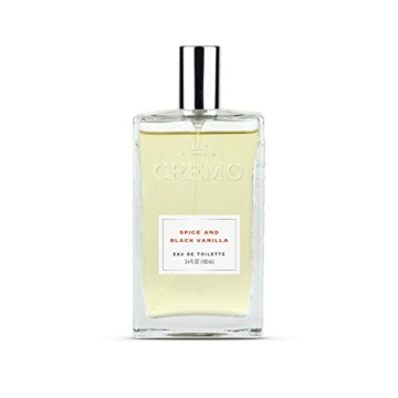 Cremo Cologne for Men - Spice & Black Vanilla Mens Cologne Spray - An Explosion of Vibrant Spices, D...