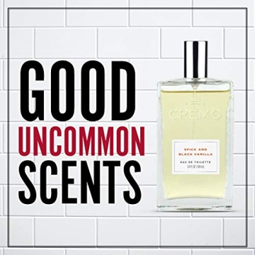 Cremo Cologne for Men - Spice & Black Vanilla 3.4 Fl Oz