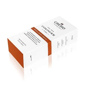 Cremo Cologne for Men - Spice & Black Vanilla 3.4 Fl Oz