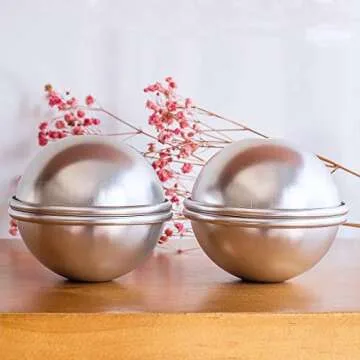 30PCS Bath Bomb Mold Kit with Press for DIY Lovers