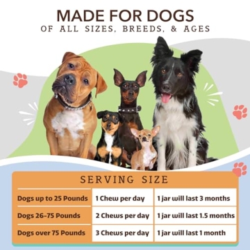 Natural Dog Probiotic Chews for Gut Health & Digestion