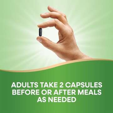 Nature's Way Activated Charcoal Supplement Gluten-Free 100 Capsules