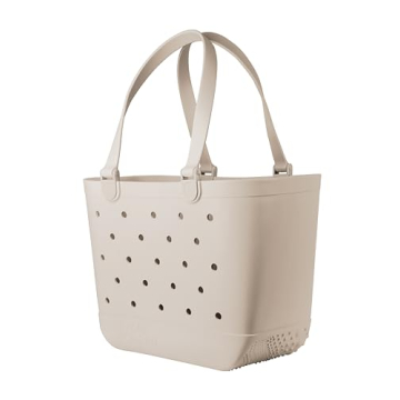 Simple Modern Beach Rubber Tote Bag for Summer Adventures