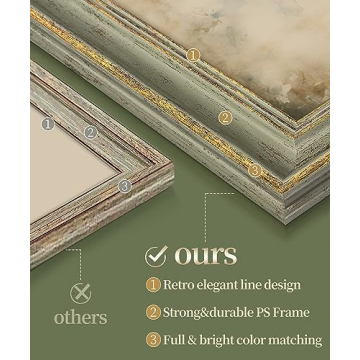 Afuly Vintage 8x10 Picture Frame for Home Decor