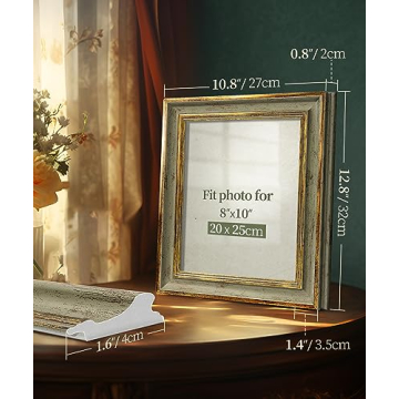 Afuly Vintage 8x10 Picture Frame for Home Decor