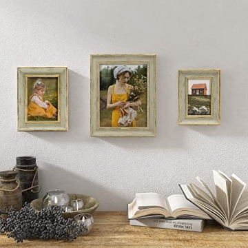 Afuly Vintage 8x10 Picture Frame for Home Decor