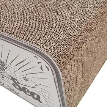 District 70 Sardine Cardboard Cat Scratcher for Cats