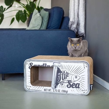 District 70 Sardine Cardboard Cat Scratcher for Cats