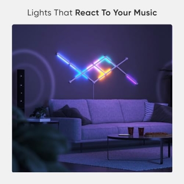 Nanoleaf Lines Smart RGBW LED Wall Lights Starter Kit