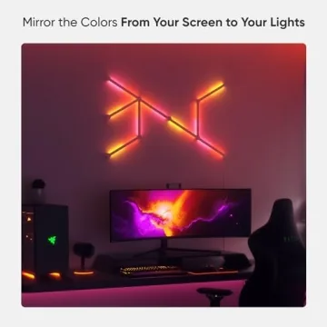 Nanoleaf Lines Smart RGBW LED Wall Lights Starter Kit