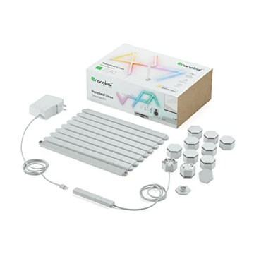 Nanoleaf Lines Smart RGBW LED Wall Lights Starter Kit