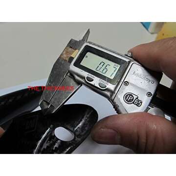 ATEX Carbon Fiber Door Handle Stickers for MINI COOPER