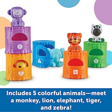 Learning Resources Peekaboo Jungle Educational Learning Toy