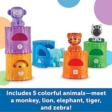 Learning Resources Peekaboo Jungle Educational Learning Toy