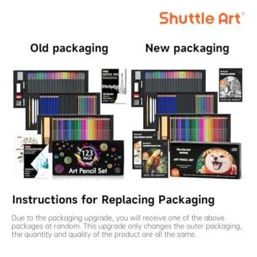 Shuttle Art 123 Piece Professional Drawing Kit: Complete Art Supplies for All Ages