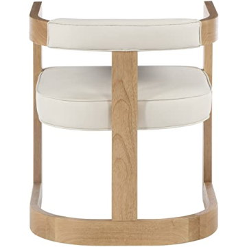 Meridian Manchester Modern Dining Chair with Chrome Accents