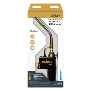Powerful Bernzomatic TS 8000 Torch for DIY Projects