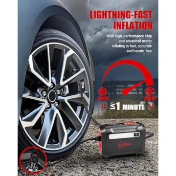 ROCGORLD R8 Tire Inflator for Efficient Tire Maintenance