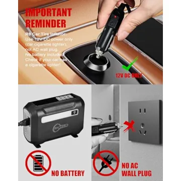 ROCGORLD R8 Tire Inflator for Efficient Tire Maintenance