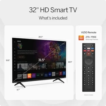 Renewed VIZIO 32" 720P LED Smart TV with WiFi