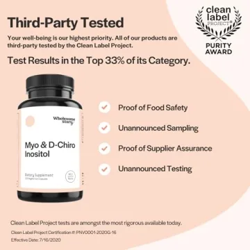Myo & D-Chiro Inositol 40:1 Hormonal Balance Supplement