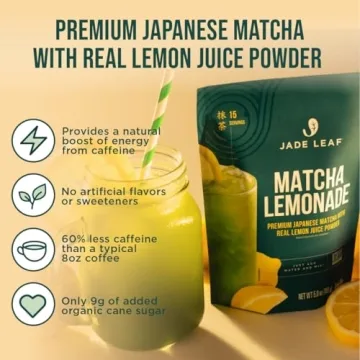 Jade Leaf Matcha Lemonade Mix for Refreshing Drinks