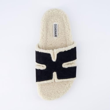 CUSHIONAIRE Cuddle Fur Slippers - Cozy & Stylish Comfort