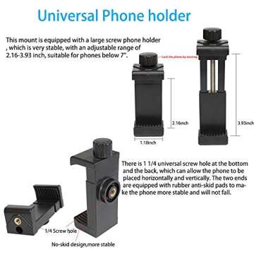 Backpack Clip Mount for GoPro and Smartphones | Outdoor Shooting
