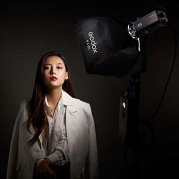 Godox SA-30 Softbox with Grid 30 x 30cm for Godox S30 S60 Focusing LED Video Light