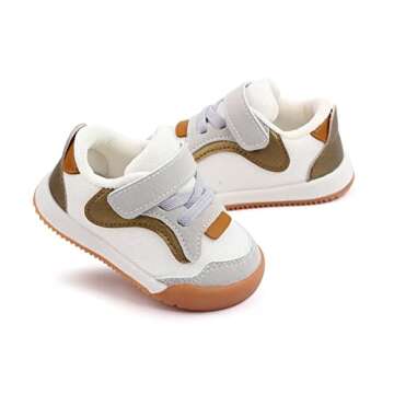 Baby Boy Girl Shoes Infant Non Slip Sneakers Breathable Lightweight Toddler First Walking Shoes 6 12...