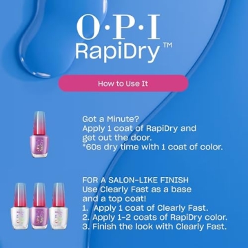 OPI RapiDry Skip a Beet Dark Red Quick Dry Nail Polish