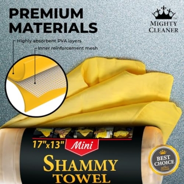 Shop Premium Chamois Cloth - Super Absorbent & Reusable