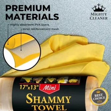 Shop Premium Chamois Cloth - Super Absorbent & Reusable