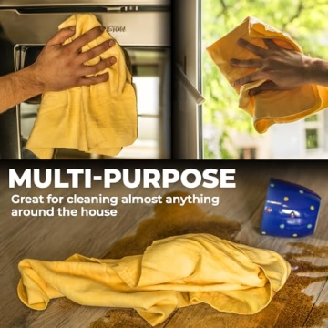 Shop Premium Chamois Cloth - Super Absorbent & Reusable