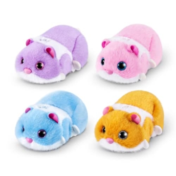 Pets Alive Hamstermania Interactive Purple Hamster Toy for Kids