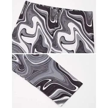 Quedoris Girls Printed Leggings - Kids Yoga Pants