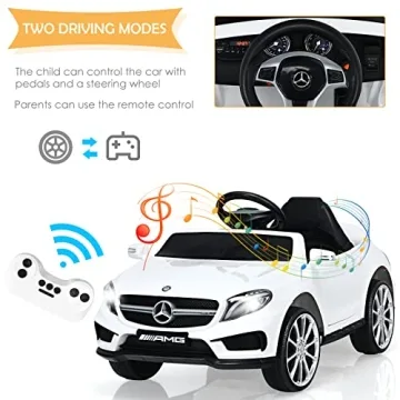 12V Electric Kids Mercedes Benz Ride-On Car with Remote Control