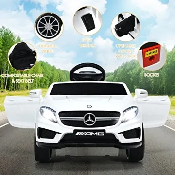 12V Electric Kids Mercedes Benz Ride-On Car with Remote Control