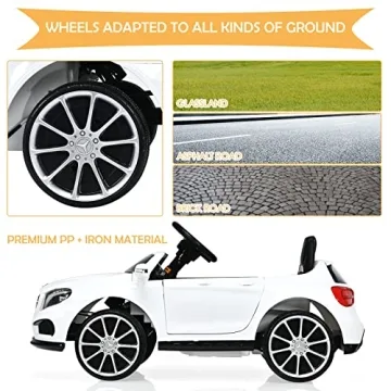 12V Electric Kids Mercedes Benz Ride-On Car with Remote Control