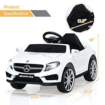 12V Electric Kids Mercedes Benz Ride-On Car with Remote Control