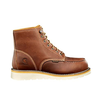 Carhartt Waterproof Moc Toe Work Boot - Tan 10.5 M