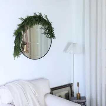 Real Touch Norfolk Pine Garland for Christmas Decor