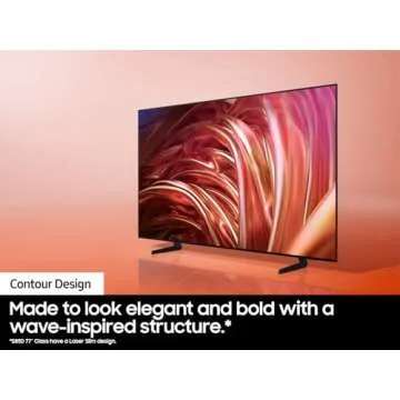 SAMSUNG 55-Inch Class OLED 4K S85D Series HDR Smart TV w/Dolby Atmos, Object Tracking Sound Lite, Contour Design, Motion Xcelerator, Real Depth Enhancer, Alexa Built-in (QN55S85D, 2024 Model)