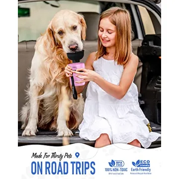 lesotc Dog Water Bottle Ideal for Outdoor Hydration