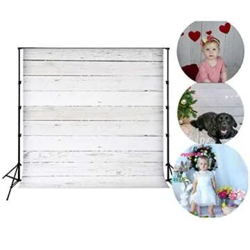 Capture Moments with 5x5ft Wood Backdrop Photo Background